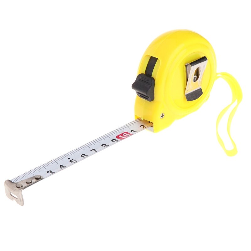 3m 5m Intrekbare Roestvrij Stalen Meetlint Heerser Meten Metric Tape Rule1 #