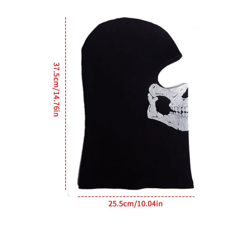 Bivakmuts Duty Mask Anti-UV Ghost Skull Volgelaatsmasker Mutsen Skeleton Ski Bike Motorcycle Winddicht Cosplay Masker
