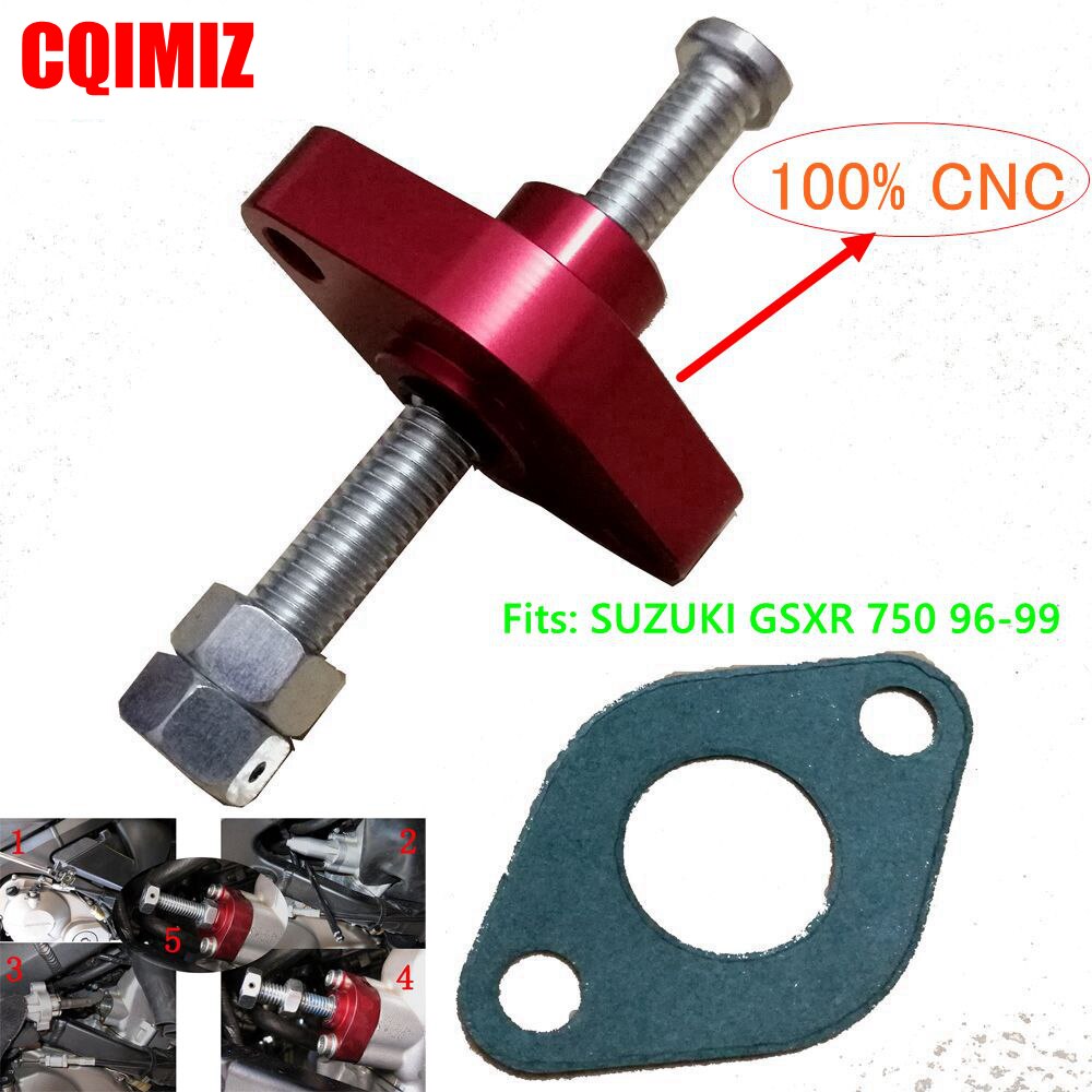 Red Motorcycle Manual Cam Timing Chain Tensioner For SUZUKI GSXR 750 1996-1999
