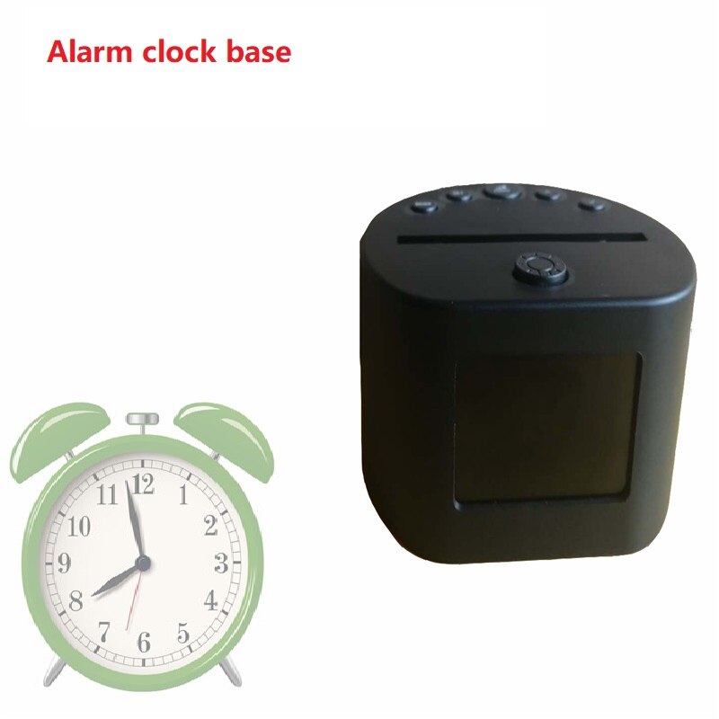 3D Lamp LED Night Light Glow with Remote Crack Base USB Powered Smart Phone Control Alarm Clock Base Bluetooth Base Prize