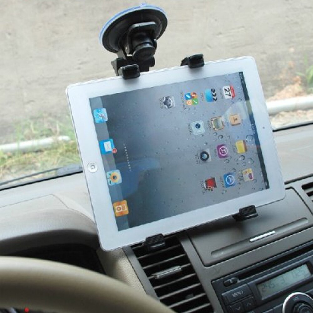 Universal PC GPS Car Windshield Back Seat Headrest Table Mount Tablet Holder for IPad 2/3/4/5 Tablet Stand Black