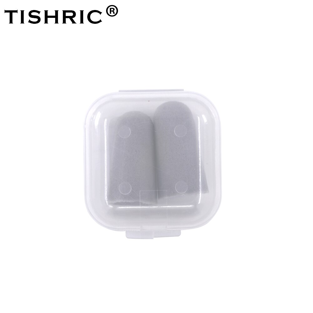 TISHRIC 100 Pairs Earplugs Sleep Noice Reduction Noise Cancelling 25dB Anti-noise Box For Travel/Sleep/Reading Ear Plugs: 100pairs Gray Box