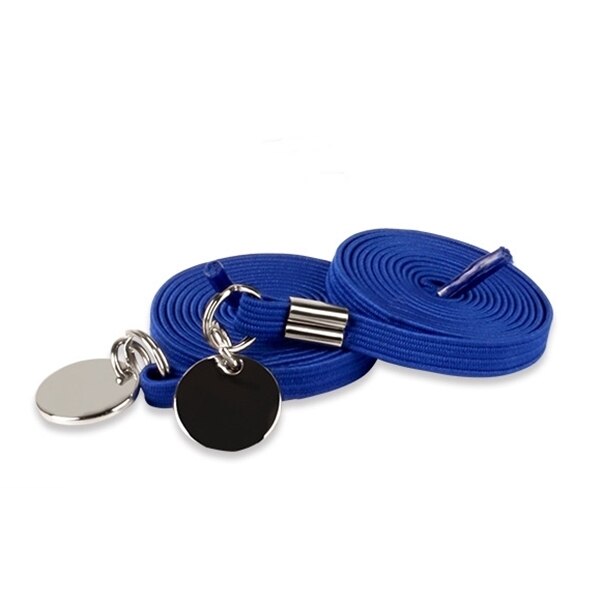 Cordones elásticos de bloqueo para zapatillas de niños y adultos, cordón rápido sin atar, Unisex, novedad: Blue