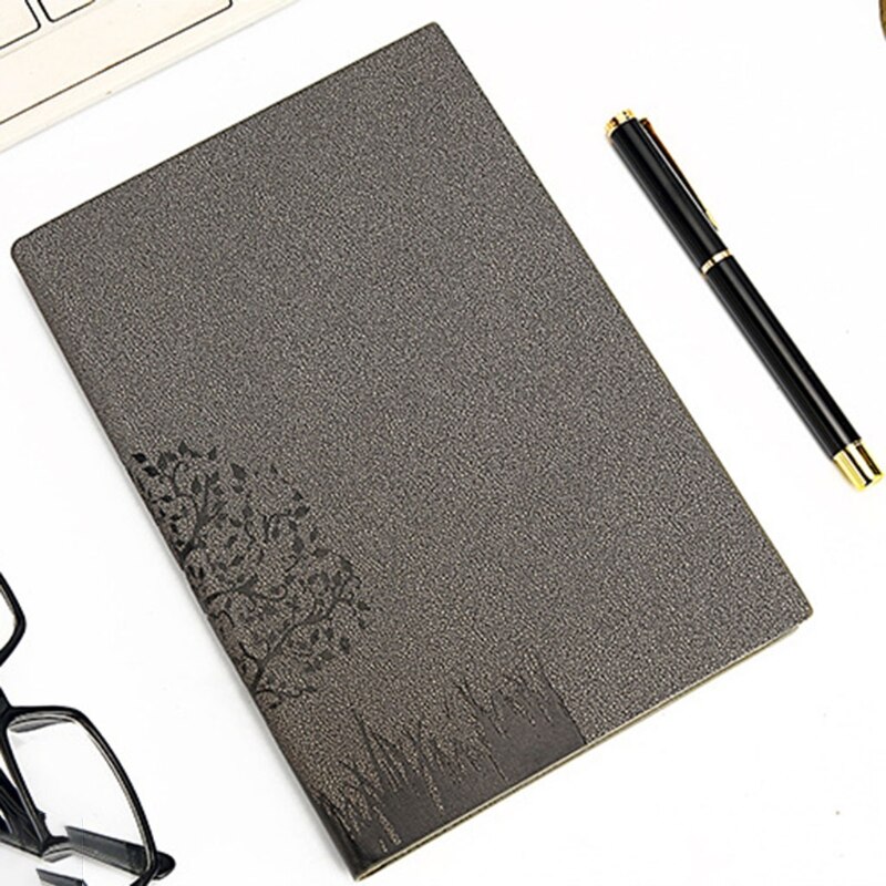 B5 Leather Notebook Diary Notepad Sketchbook Traveler Journal Planner Agenda Organizer Office School Supplies