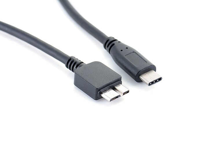 USB 3.1 Typ-C zu USB 3.0 Micro B daten OTG Kabel Stecker Für Festplatte Smartphone HANDY PC 30 cm