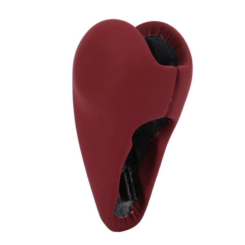 Autocollant pour pommeau de levier de vitesse, garniture en cuir, sensation de main confortable, pour accessoire d&#39;intérieur de voiture