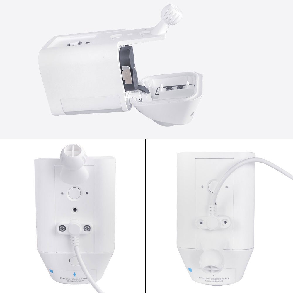 8. Cavo di prolunga cc resistente alle intemperie da 2 piedi/2.5m per pannello solare con batteria a camma con riflettore ad anello ad anello con cacciavite e viti