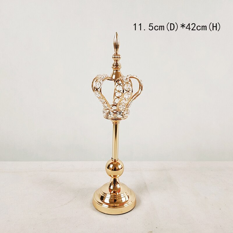 1Pcs Cake Stand Round Cupcake Stands Metal Dessert Display Cake Stands,: tall gold