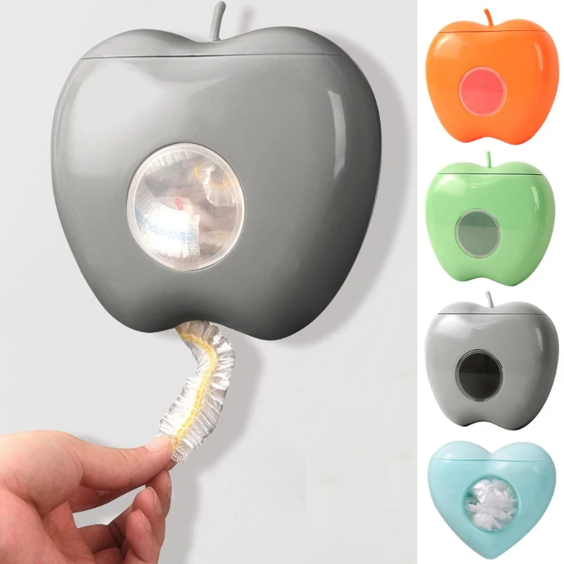 Plastic Wrap Opbergdoos Keuken Opbergdoos voor Voedsel Film Voedsel Cover Bag Organizer Douchekappen Dispenser