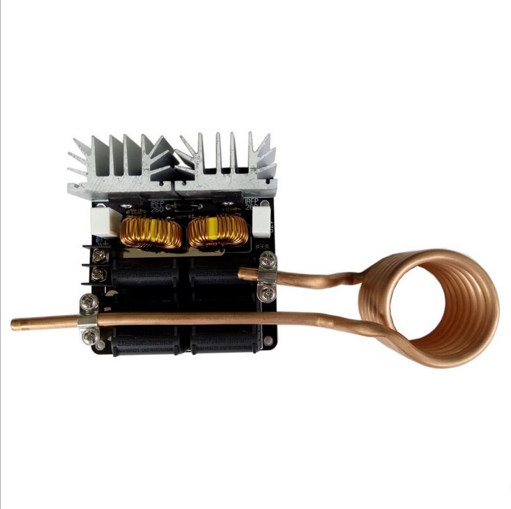 Máquina de calentamiento por inducción de alta frecuencia 1000 w zvs horno de media frecuencia de temple de alta frecuencia sin tap zvs