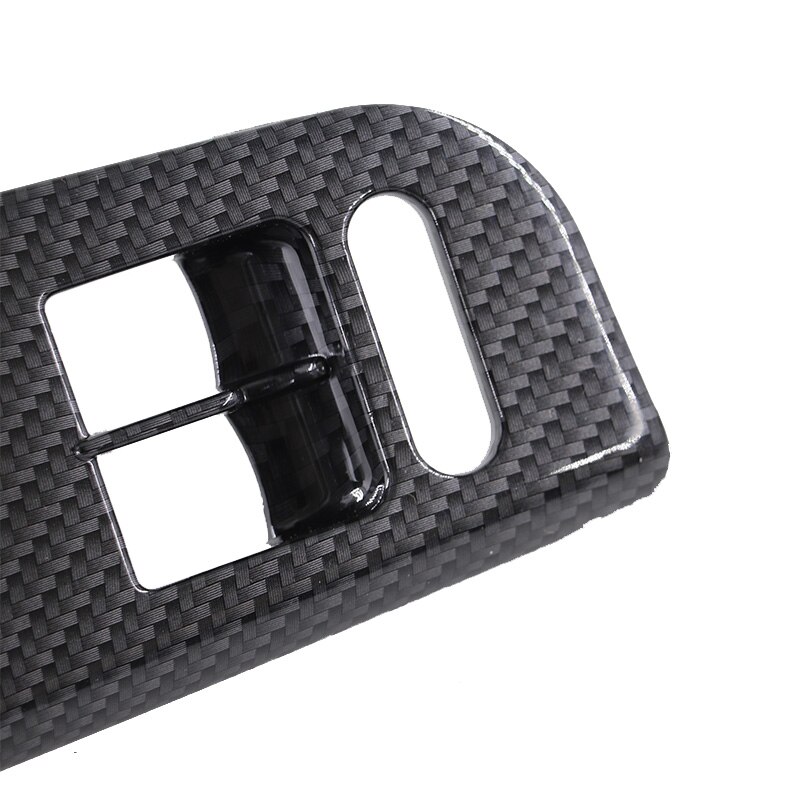Manija de agarre de fibra de carbono para puerta de coche VW GOLF 4 PASSAT, manija de acceso para PANEL de puerta interior, color negro