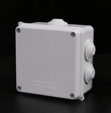 1 stk 100 x 100mm 150 x 110mm 150 x 150mm ip65 ledninger samledåse plastfordelingsboks vandtæt elkasse tom: 100 x 100 x 70mm / Ra med åbning
