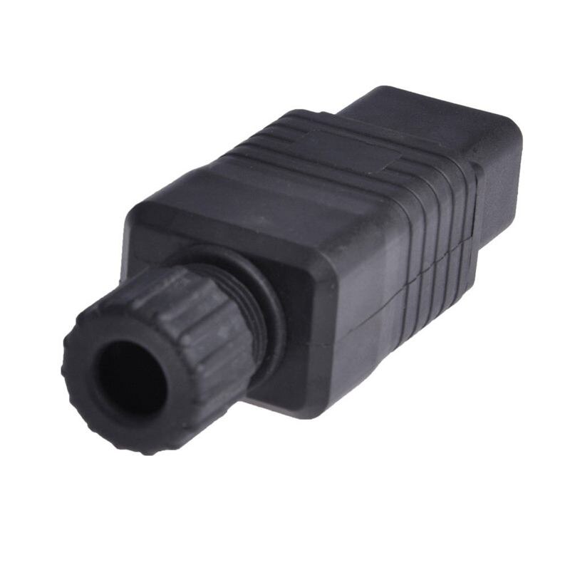 IEC 320 C19 Female AC Socket, EN 60320 C19 16A 250V 20A/125V AC Power Connector,IEC C19 Rewirable DIY Socket,C19 Screw Lock AC