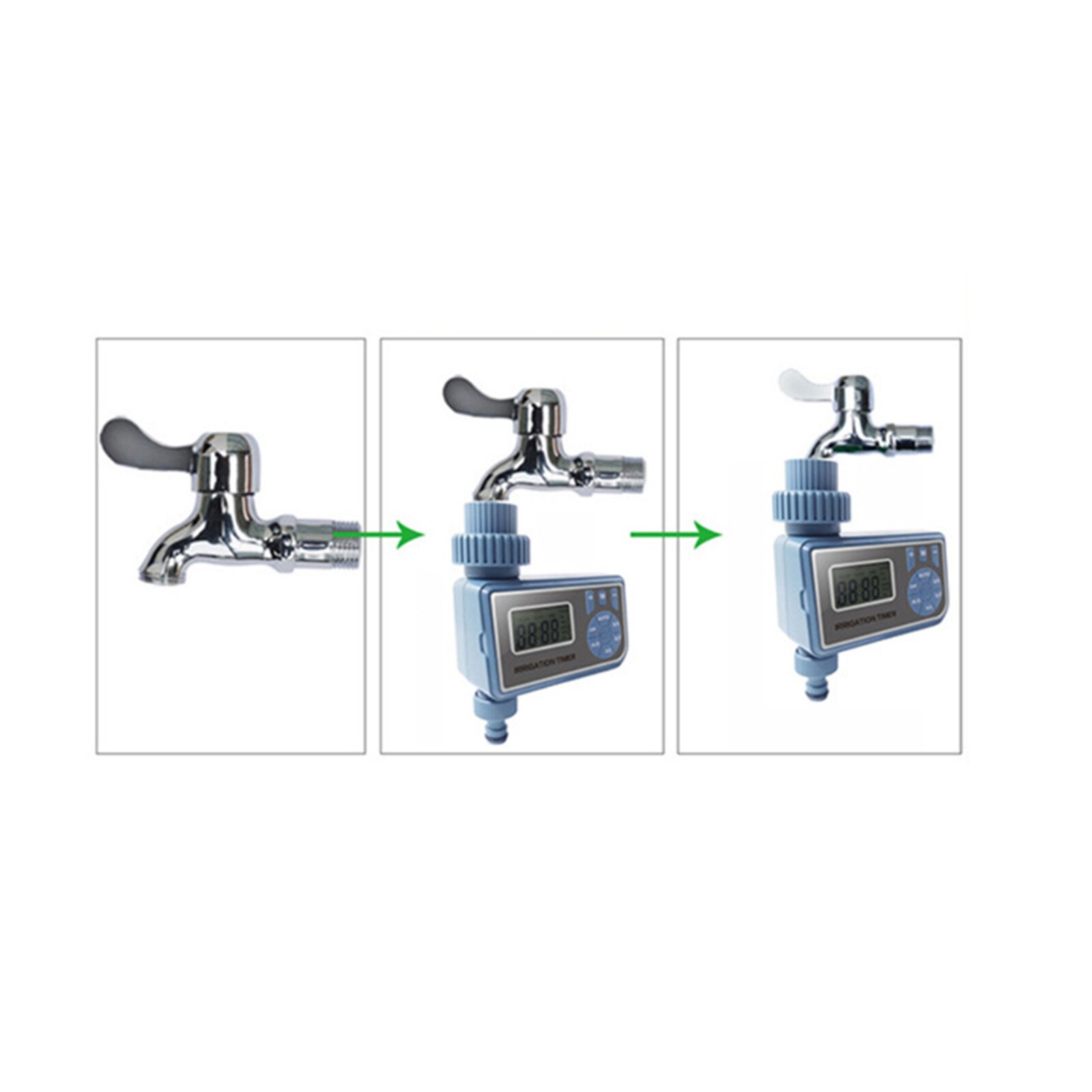 Watering Timer Programmable Garden Irrigation Timer Waterproof Water Sprinkler Automatic Watering System Irrigation Controller