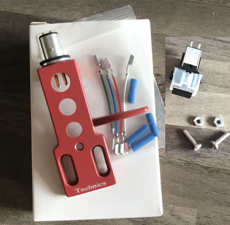 1SET RED COLOR OEM Phono Stylus Cartridge Unit Turntable Headshell CN5625 For Technics 1200 1210: model B