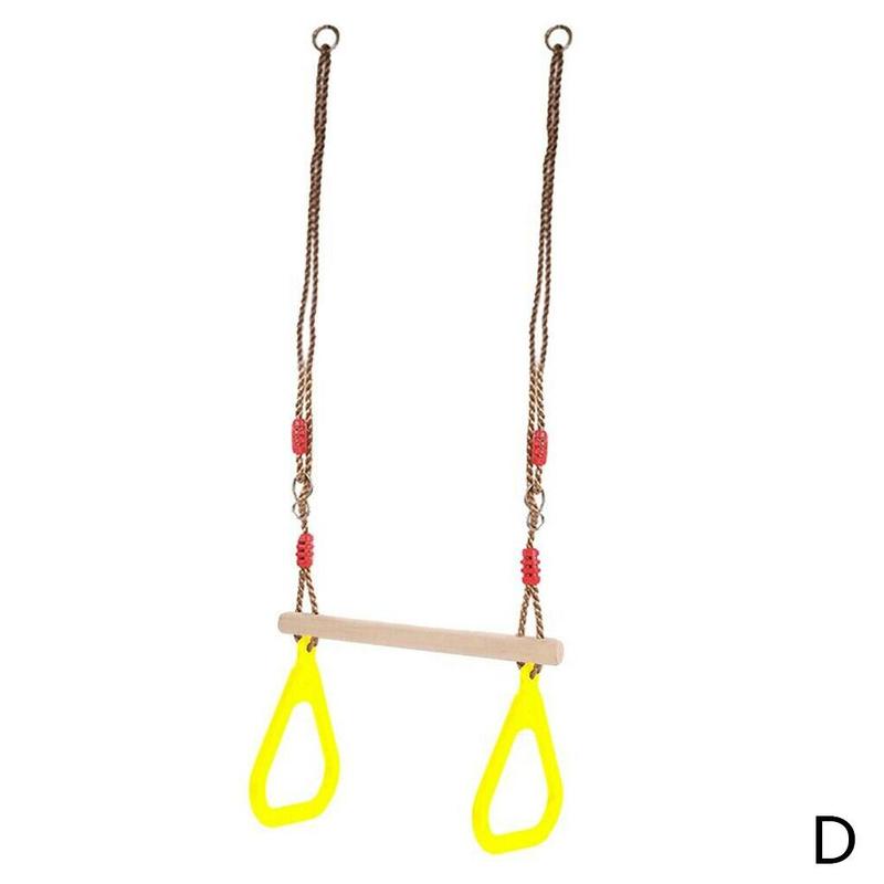 Columpio para niños, cuerdas ajustables para asiento de árbol, cuerda resistente, Columpio de juego, 2M: D