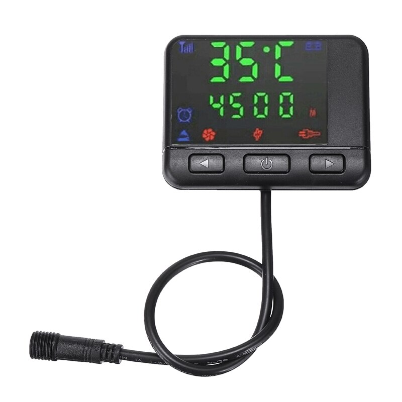 Universal LCD Monitor Parking Heater Digital Switch Car Heating Device Controller Switch+Remote Control For Car Track Air Heater