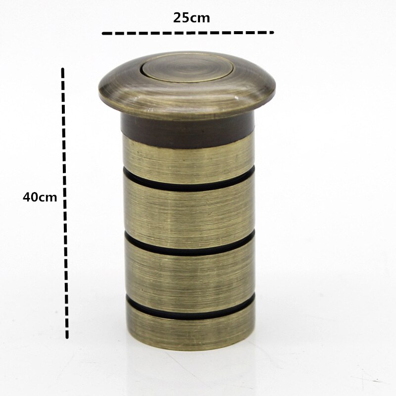 High Door Latch Copper dust protector Sliding Lock Bolt Latch dust-proof tool Hasp Staple Gate Safety Lock