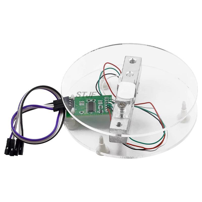 Sensor de peso de celda de carga Digital HX711, módulo de ruptura convertidor AD, báscula de cocina electrónica portátil de 1KG-20KG para báscula Arduino