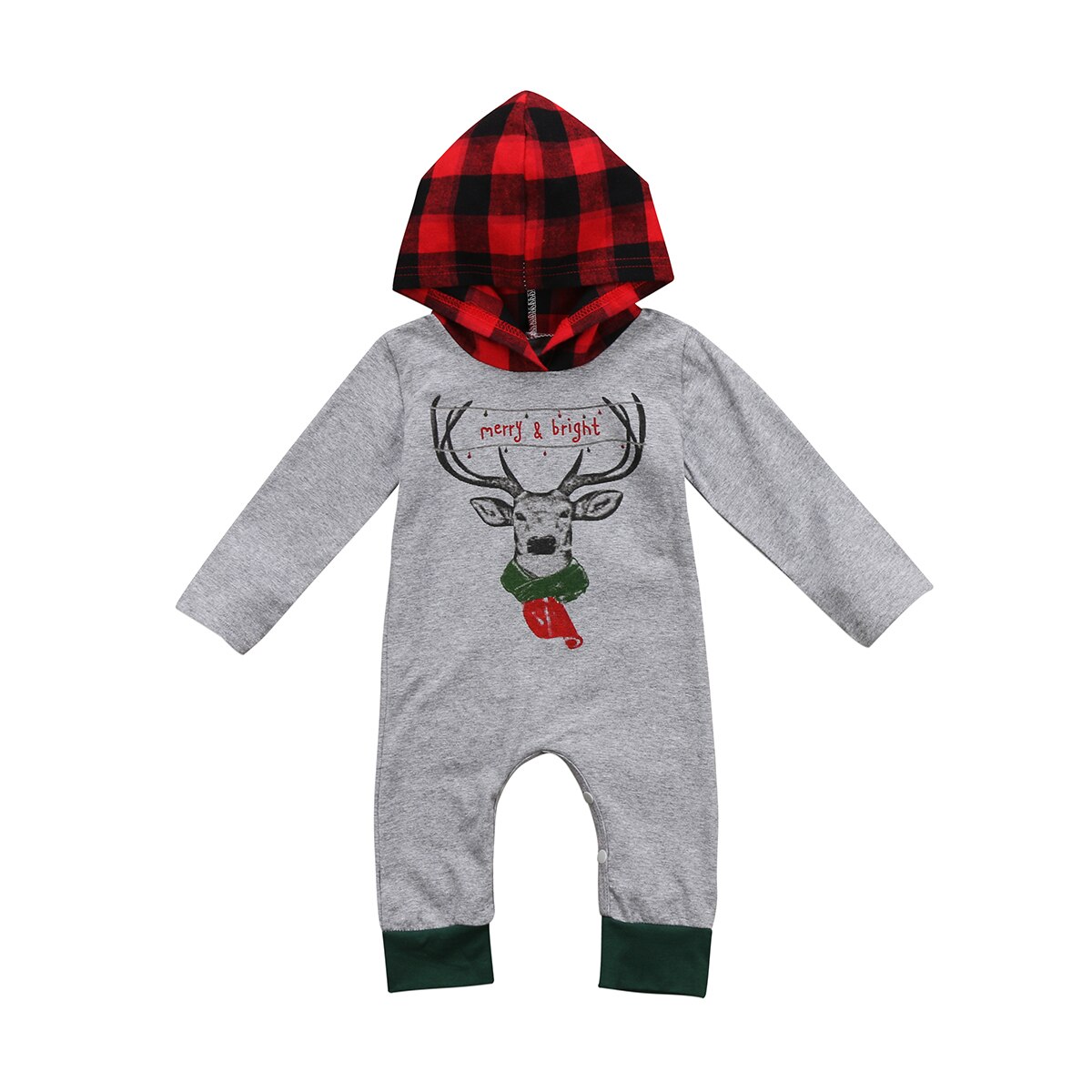 Pudcoco Arrivals Infant Pasgeboren Peuter Baby Meisje Jongen Mooie Hooded Romper Lange Mouw Leuke Jumpsuit Kleding Outfit