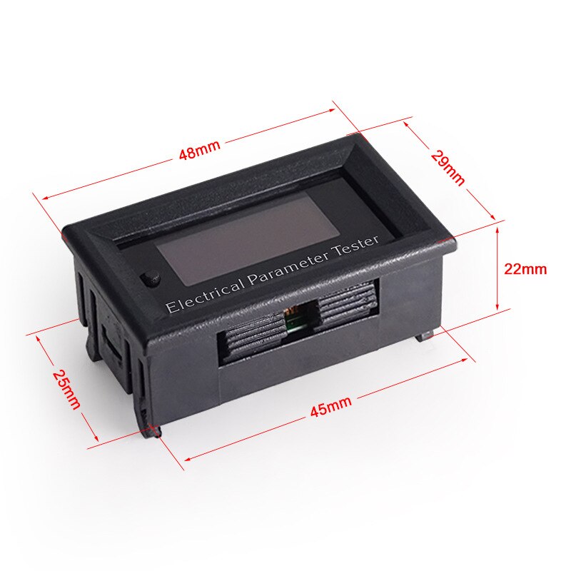 Multifunctionele Oled Tester Dc Spanning Huidige Frequentie Power Run Tijd Temperatuur Energie En Capaciteit Meter