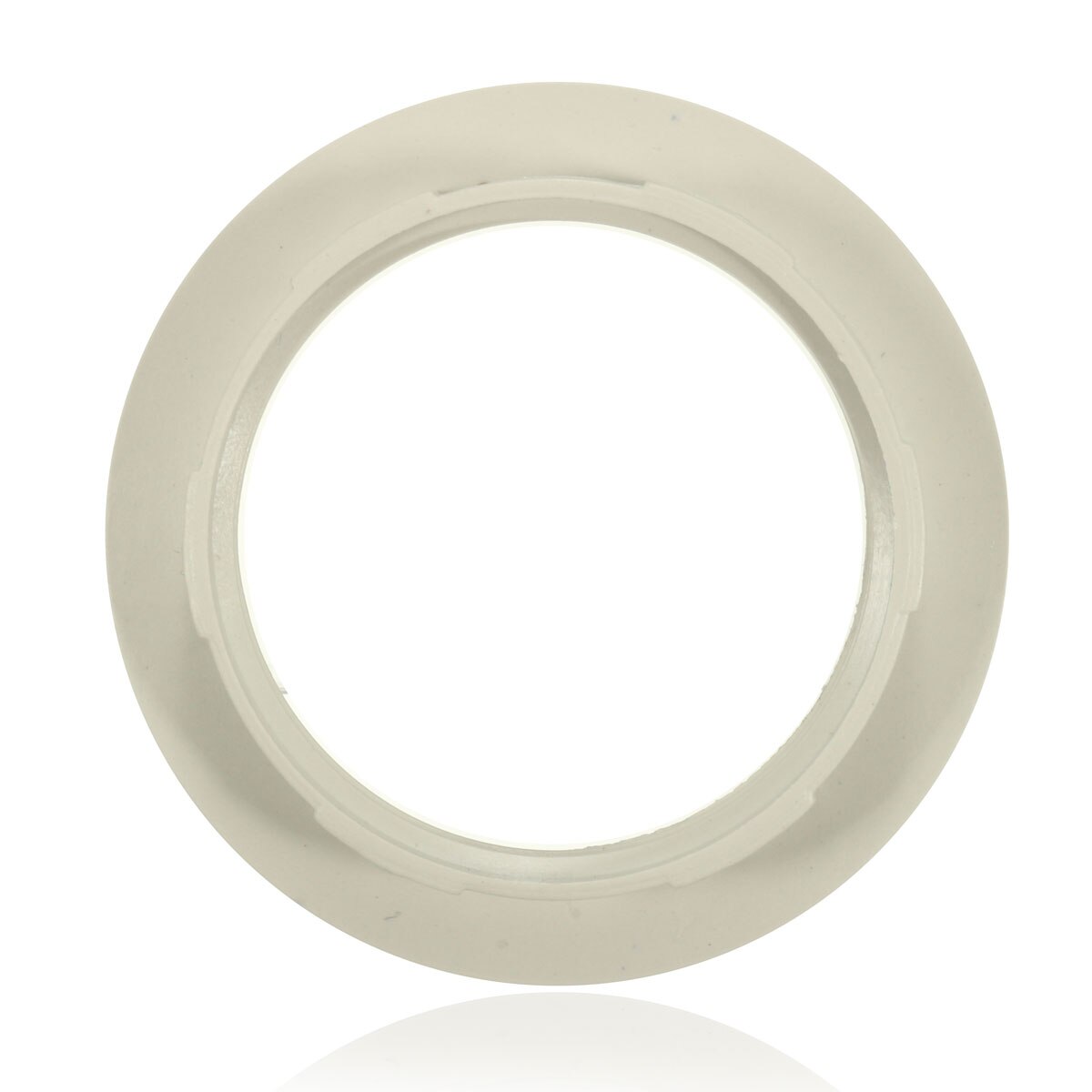 40mm/57mm E27 abat-jour anneau adaptateur noir/blanc abat-jour collier anneau adaptateur porte-ampoule abat-jour accessoire: WHITE