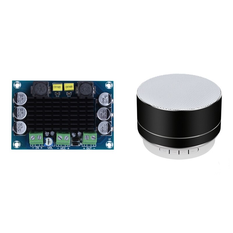 Dc 12V-24V TPA3116 D2 100W Mono Kanaals Digitale Audio Eindversterker Boord Auto & Bluetooth muziek Speaker: Default Title