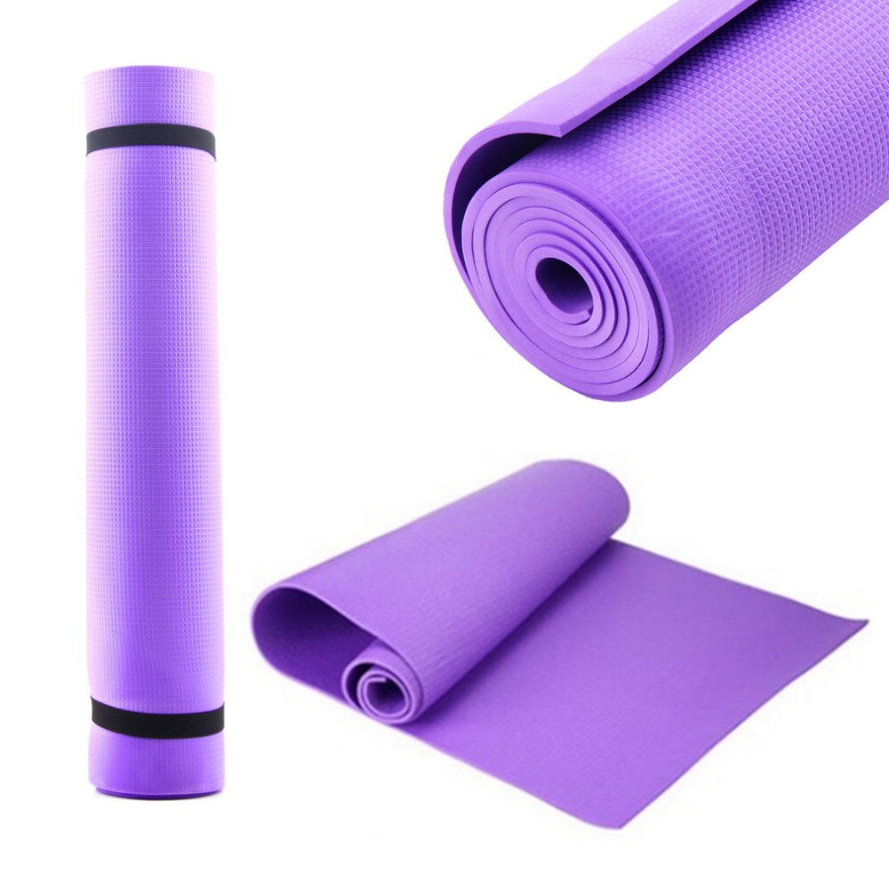 6 Mm Yoga Mat Eva Antislip Fitness Slim Yoga Gym Oefening Matten Milieu Smaakloos Pilates Gym Oefening Pads fitness Mat