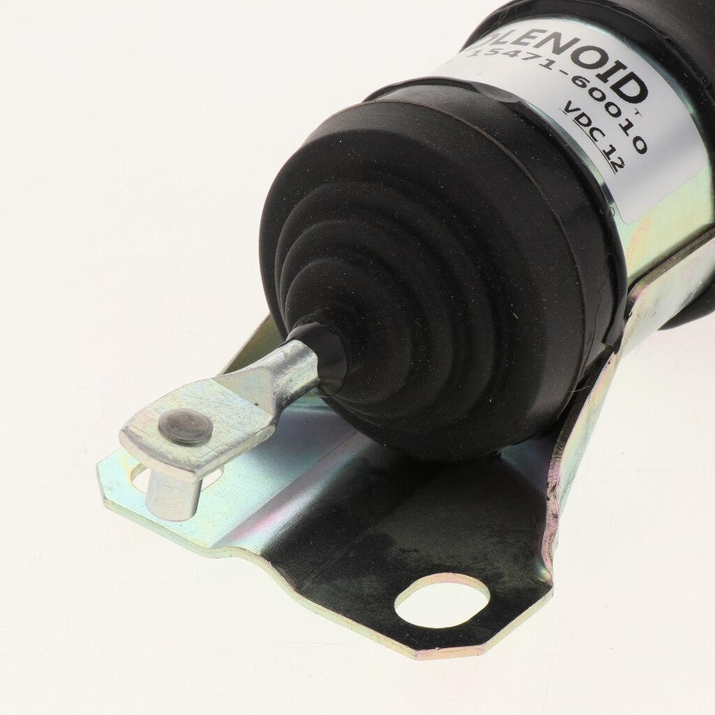 15471-60010 Fuel Shut Off Solenoid for Kubota B1250 B1750 L2900 L4200 (Cable Length: 13.5cm / 5.31 inch)