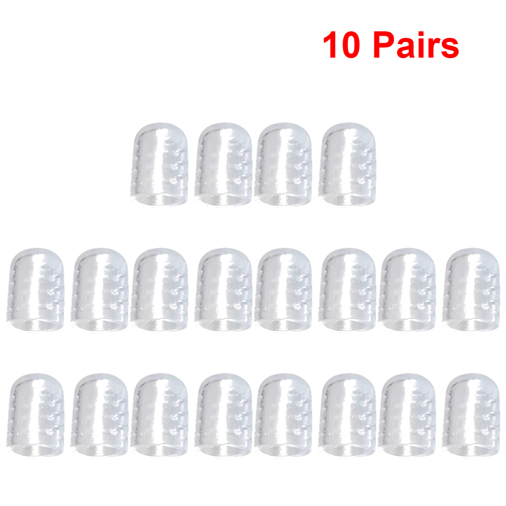 1-20Pairs Toenails Protection Relief Pain Silicon Resin Toe Caps Cover Protectors Transparent Sweatproof Wear-Resistant For Foot: plum