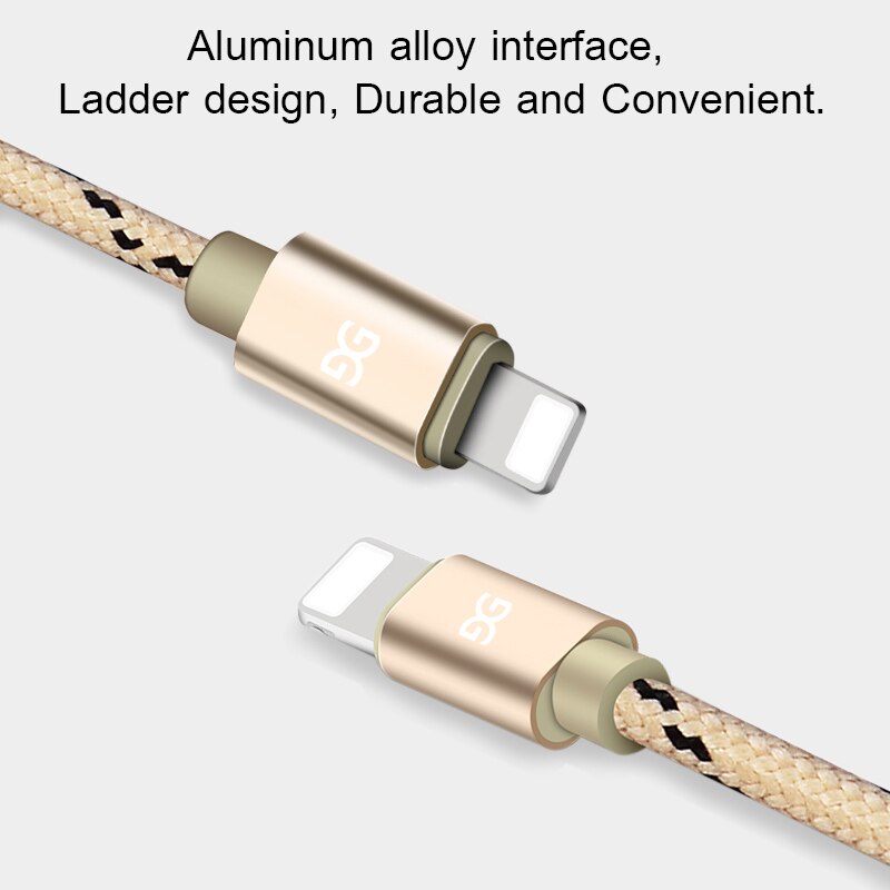 Gusgu cabo usb para iphone 8 7 6 plus 6s 5 5S se x, para ipad 2 mini rápido adaptador de cabos de carregamento para celular, cabo carregador de dados