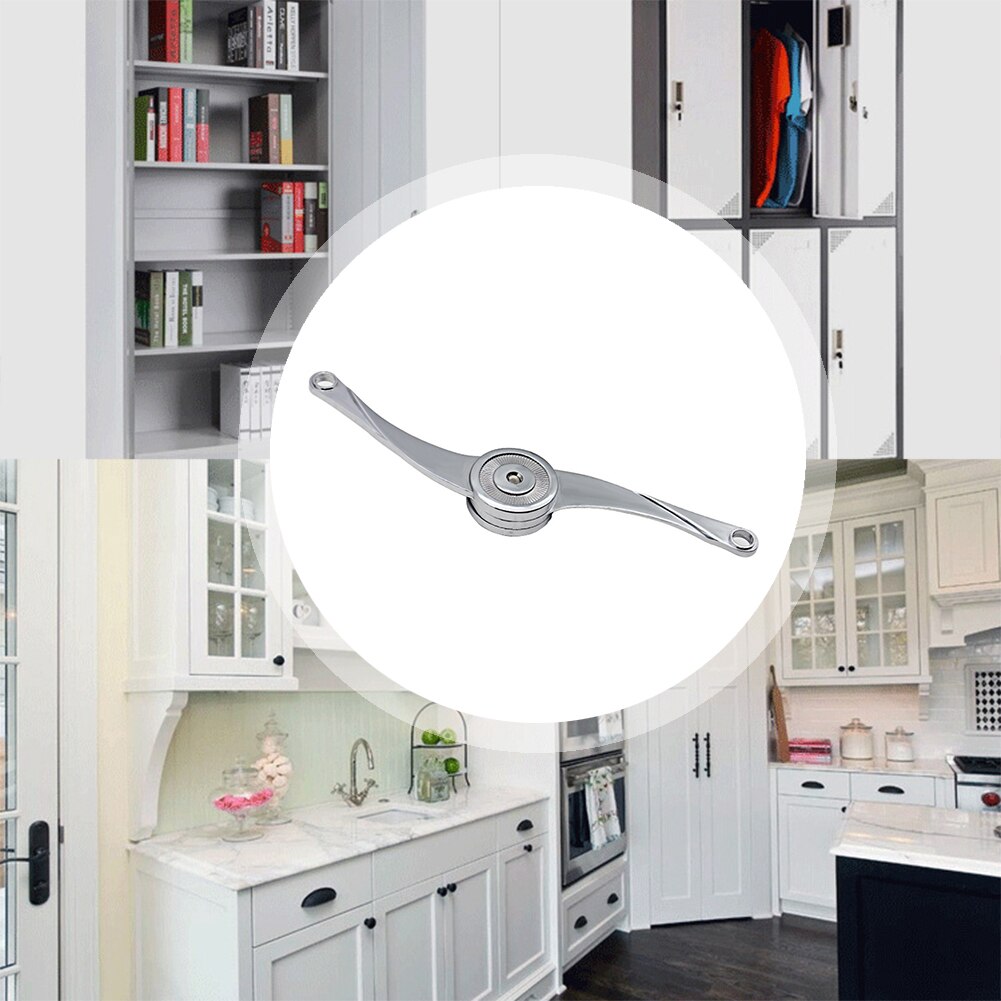 Multi-functional Cupboard Door Support Rod Zinc Alloy Adjustable Cabinet Door Lift Up Stop Stays Hinge Furniture Hardware