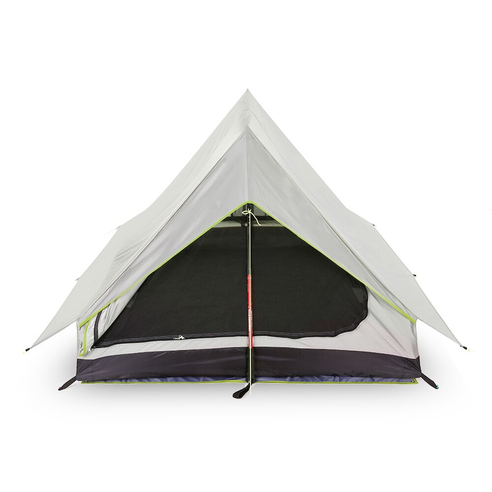 Utomhus tältpinne mindre bärbar a-formad camping tält ultralätta tält utomhus camping utomhus utrustning camping leveranser: Grå