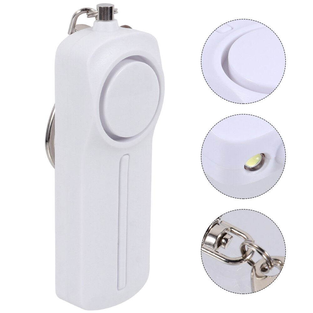 130dB Emergency Alarm Personal Alarm Sound Alarm with LED Light