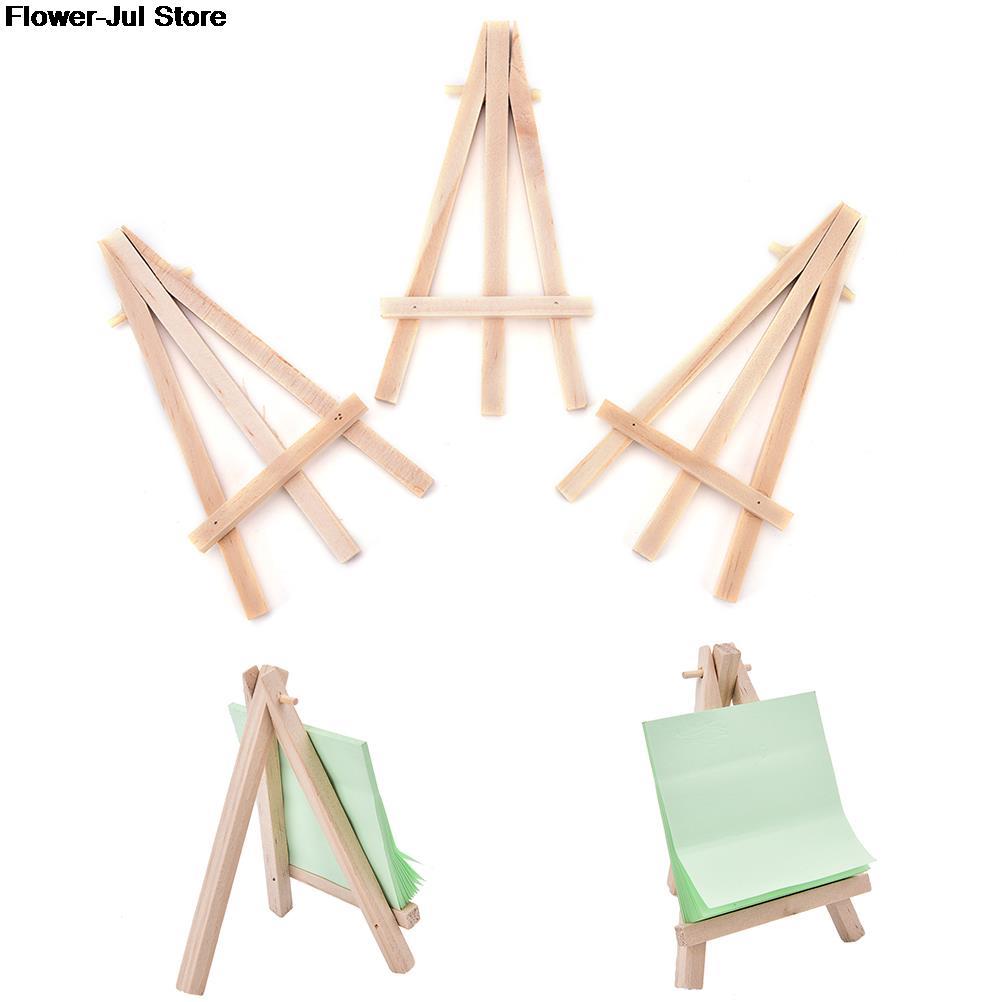 1Pcs Mini Wooden Easel Name Card Stand Wedding Table Card Stand Display Holder Party Desktop Decoration