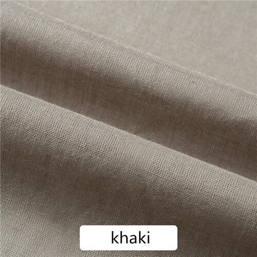 50 Cm Katoenen Voering Fabirc Shirt Jasje Jurk Interlining Stof Diy Ambachten Naaien Accessoires Patchwork Interfacing Stof: khaki