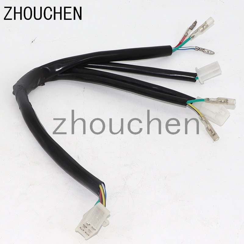 Electrics Wiring Harness CDI Solenoid Ignition Coil Key Switch Magneto Stator Electrical Cabling Fit Motorcycle Quad Bike
