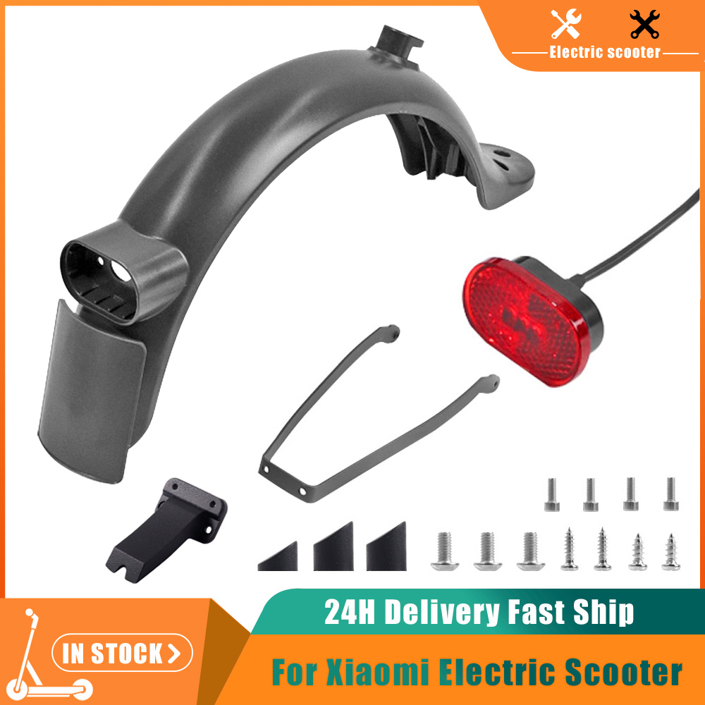 Rear Mudguard Taillight Support Kit For Xiaomi 1S/PRO 2/Mi3 Electric Scooter Wheel Splash Fender Bracket Support Protection Part