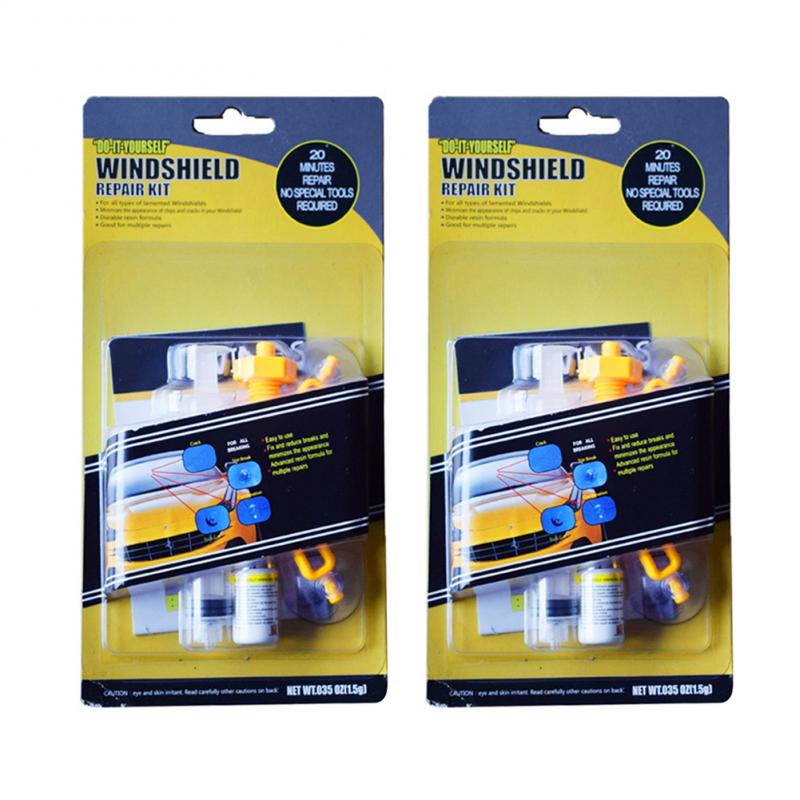 car Windscreen Repair kit window Glass Chip Crack Restore For Chip Crack Window Screen Polishing car care accessory TSLM1