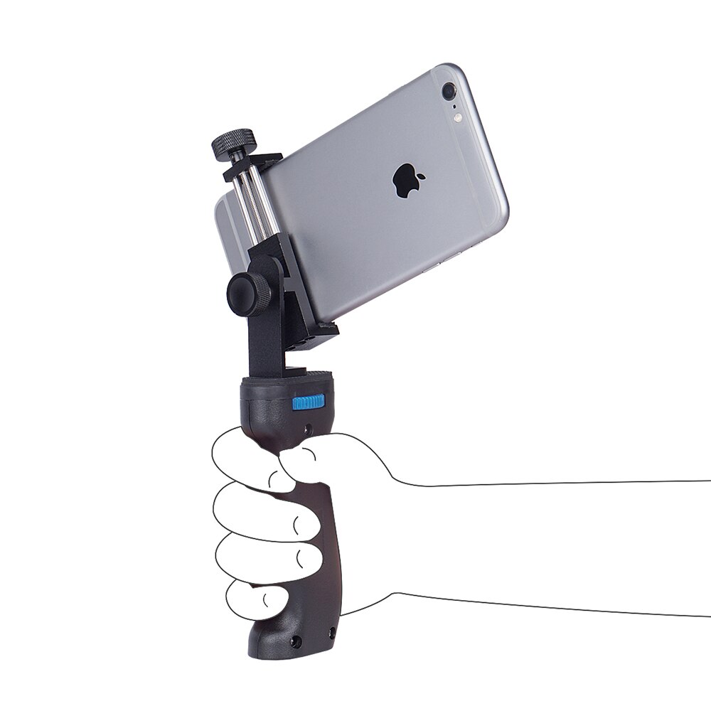 Yelangu  pc01 stabilisator steadicam smarttelefon video rigg til mobiltelefon xiaomi samsung huawei størrelse under 6.6 tommer