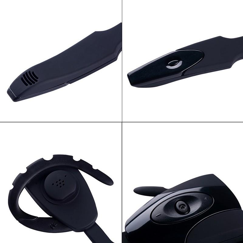 Business Bluetooth Headset Met Microfoon Oplaadbare Lange Standby Rijden Auto Hoge Gevoeligheid Handsfree Draadloze Hoofdtelefoon