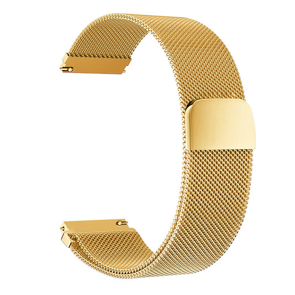 20mm/22mm Milanese band For Amazfit GTS/2/2e/3/4/GTS2 Mini/GTR 42mm/47mm/GTR2/3/4/Pro stratos Metal Bracelet Amazfit bip strap