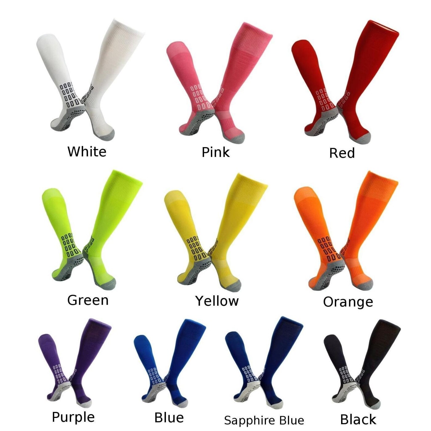 Adult Kids Football Socks Rugby Hockey Soccer Sport Breathable Elastic Anti-slip