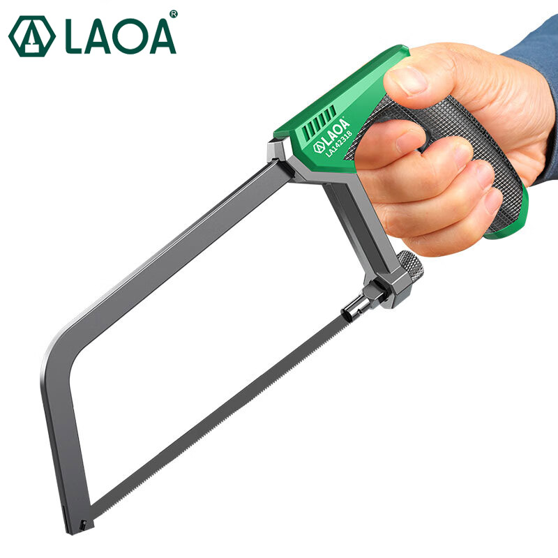 LAOA Mini piła do metalu 6-calowa rama Mała piła do metalu Mała ręczna piła do cięcia drewna w gospodarstwie domowym