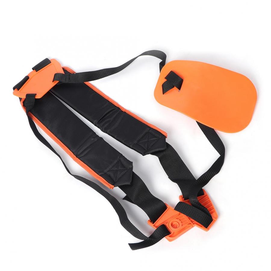 Strimmer Padded Belt Adjustable Double Trimmer Shoulder Strap Mower Nylon Belt for Brush Cutter Tool Trimmer Shoulder Strap