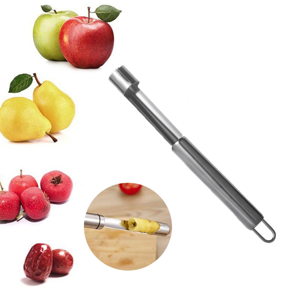 1 stk frugt pære chili kerne fjernere rustfrit stål frugt grøntsager køkken gadgets værktøj tilbehør: Default Title