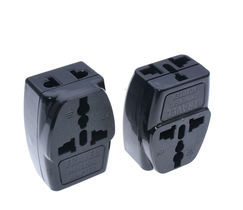 1pcs/t extended 3 outlet socket splitter US USA AC Power Plug Home Travel Converter Adapter Adaptor Mexico USA Wall charger