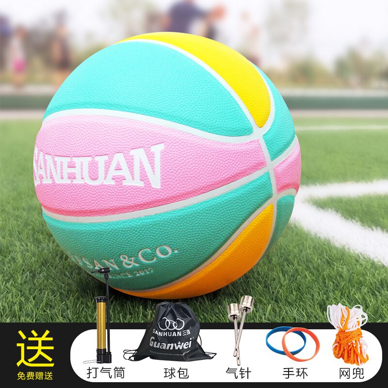 Outdoor indoor training basketbal Maat Nr. 7 PU Leer Basketbal Competitie Training Basketbal Outdoor Indoor