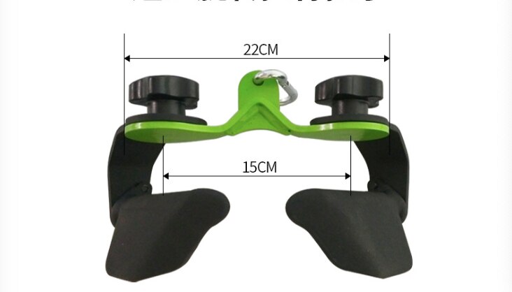 Training back muscles rowing high position pull down low pull fitness equipment accessories pull back handle pull back trainer: 1