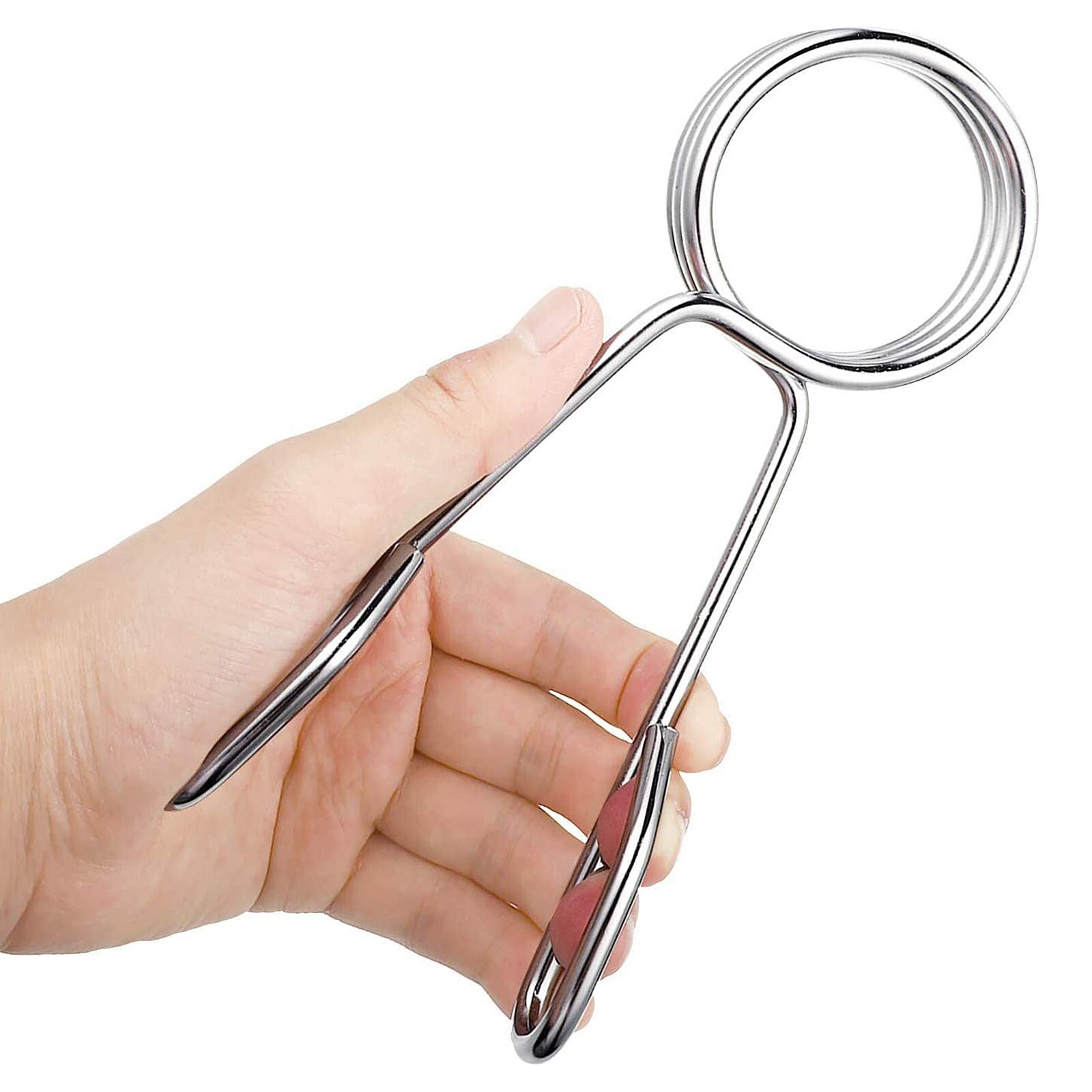 Dumbbell Spring Clip Barbell Clamps Dumbbell Spring Clips Lock Clamp For Weightlifting Exercise Stainless Steel Barbell Clips